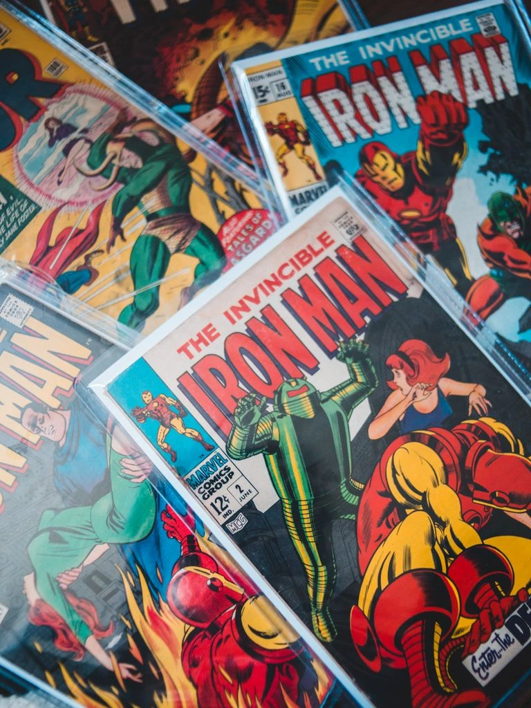 Marvel superhero issue cover