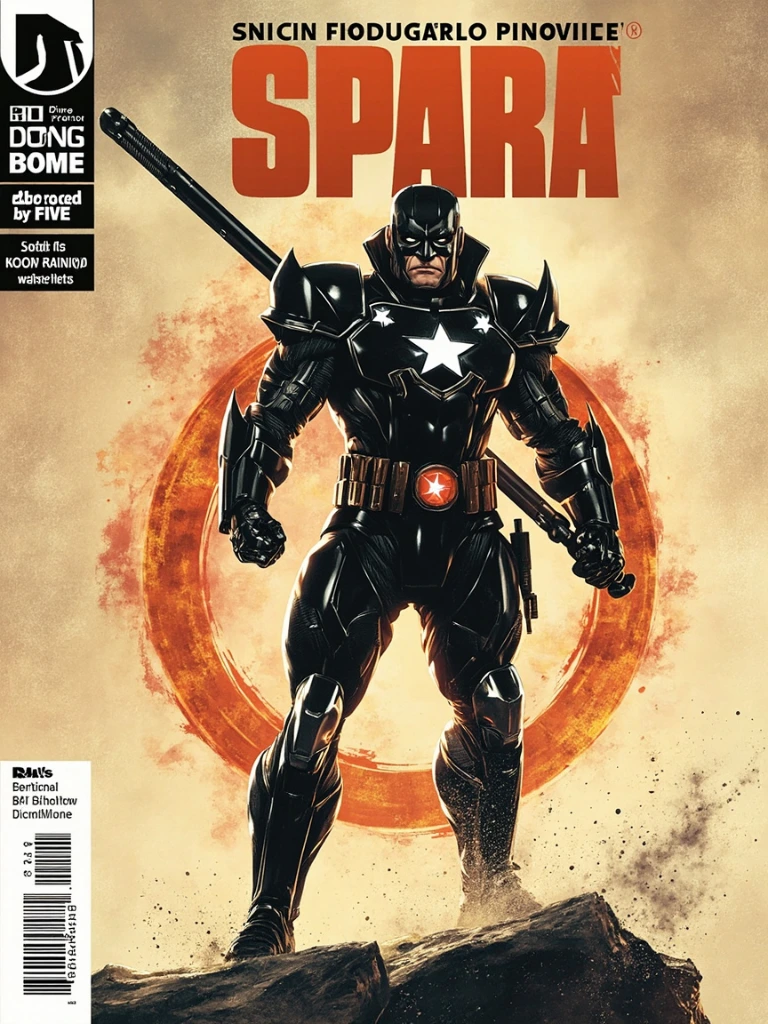 Independent sci-fi comic issue cover