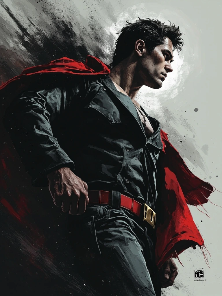 Indie comic book issue with moody cover
