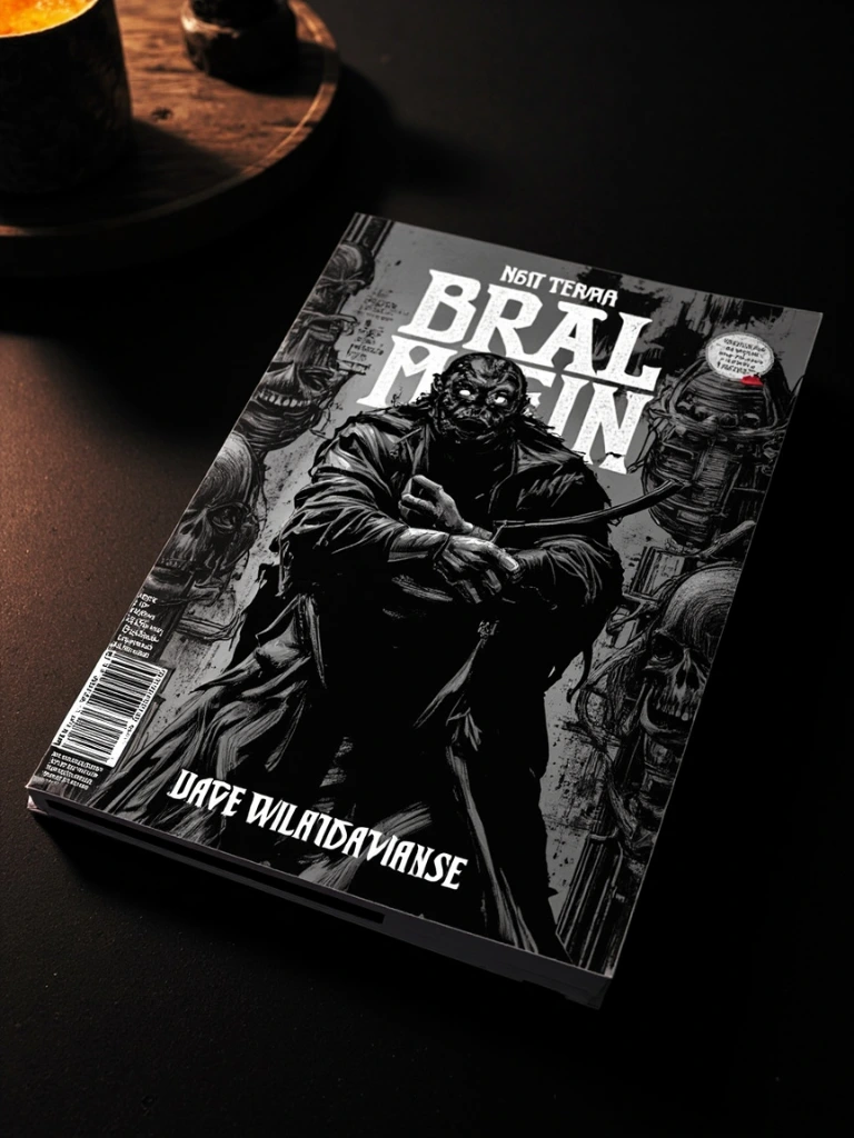 Dark fantasy comic issue with moody cover